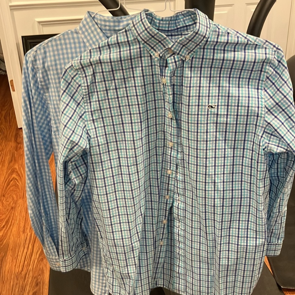2 youth XL Vineyard Vines dress shirts